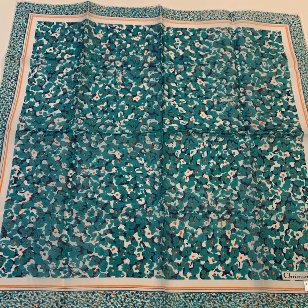 Christian Dior Scarf ladies colors to me 17 by 17